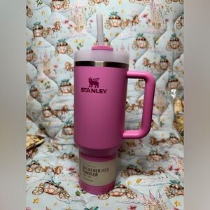 Stanley 40z Quencher Flowstate Peony Tumbler Pink  NWT